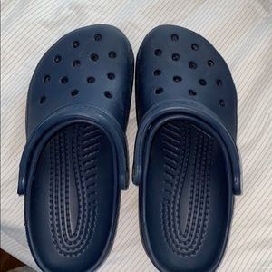 Navy Blue unisex crocs!!